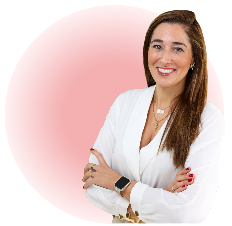 Imagen de Doctora fondo rosa